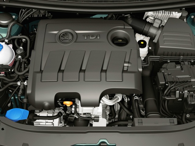 Škoda Fabia 1,2 TDI - motor