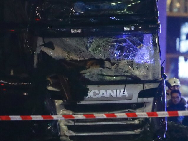 Berlín, kamión,