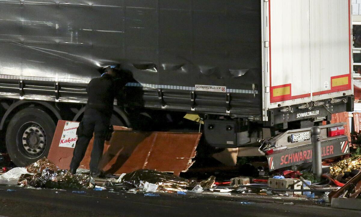 Berlín, kamión,