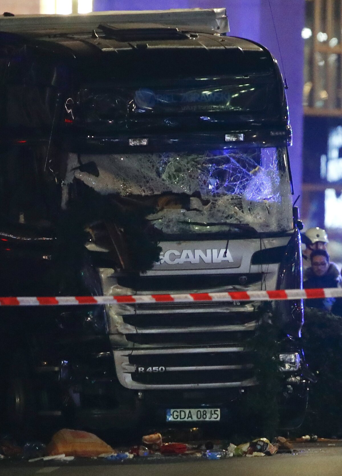 Berlín, kamión,