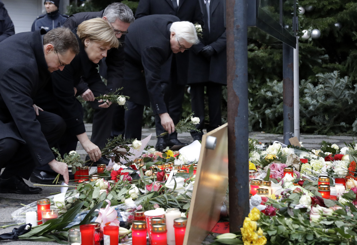 berlín, nemecko, merkel, útok