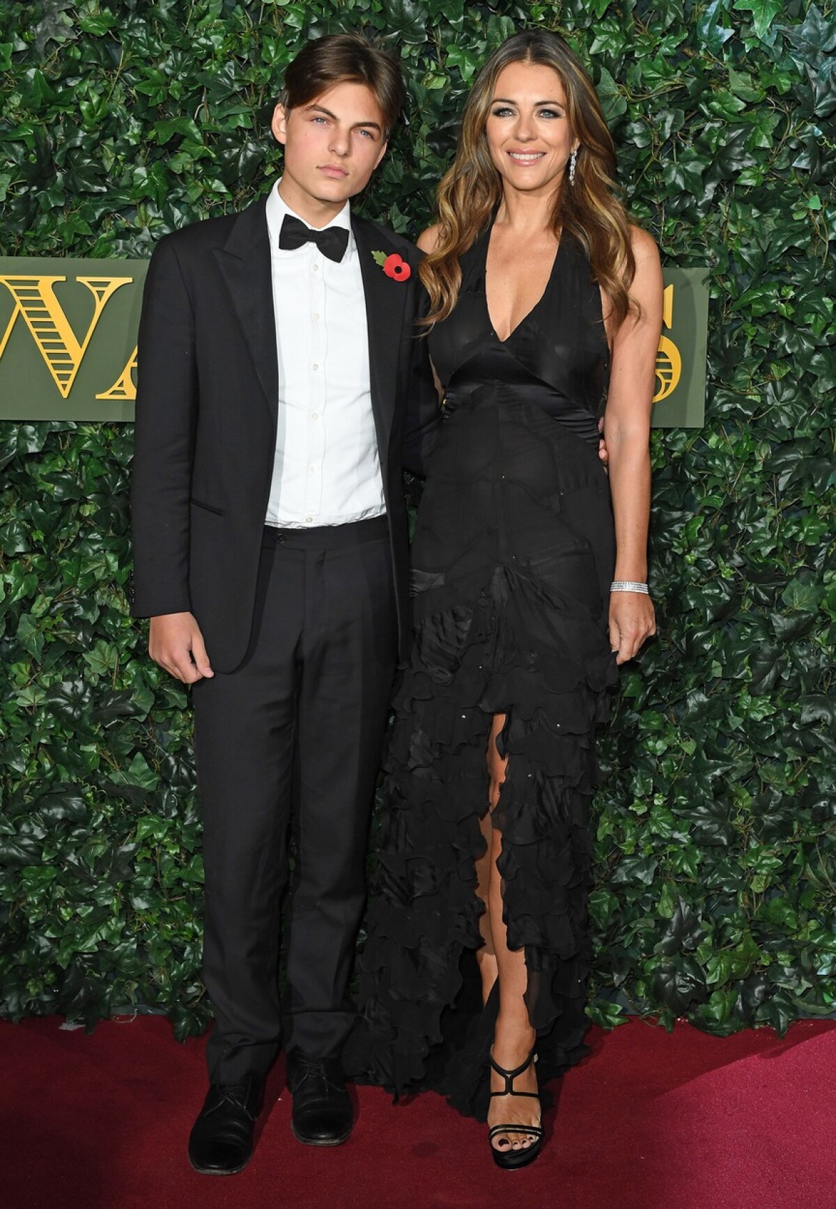 Elizabeth Hurley a jej syn Damian Hurley 