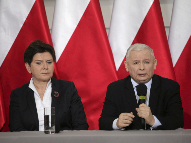 Beata Szydlová, Szydlo, Jaroslaw Kaczyński,