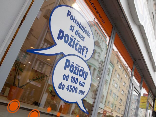 pôžičkáreň, pohotovosť, nebankovka, pôžička, pôžičky,