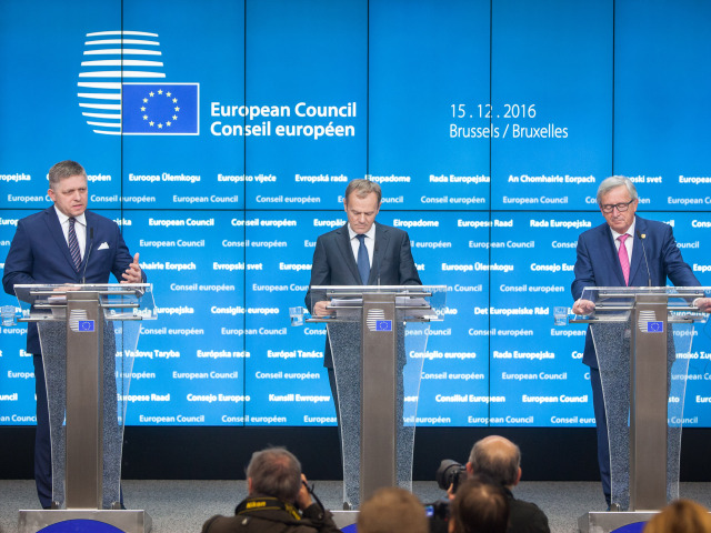 Fico, Tusk, Juncker