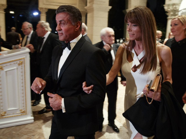 Sylvester Stallone a jeho manželka Jennifer Flavin