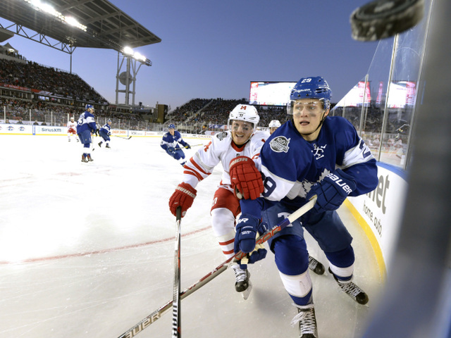 detroit red wings, toronto maple leafs, wyliam nylander, gustav nyquist, winter classic