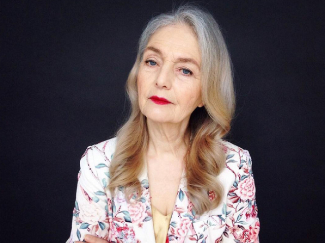 Sedemdesiatnička Olga Kondračovová na zábere z Instagramu.