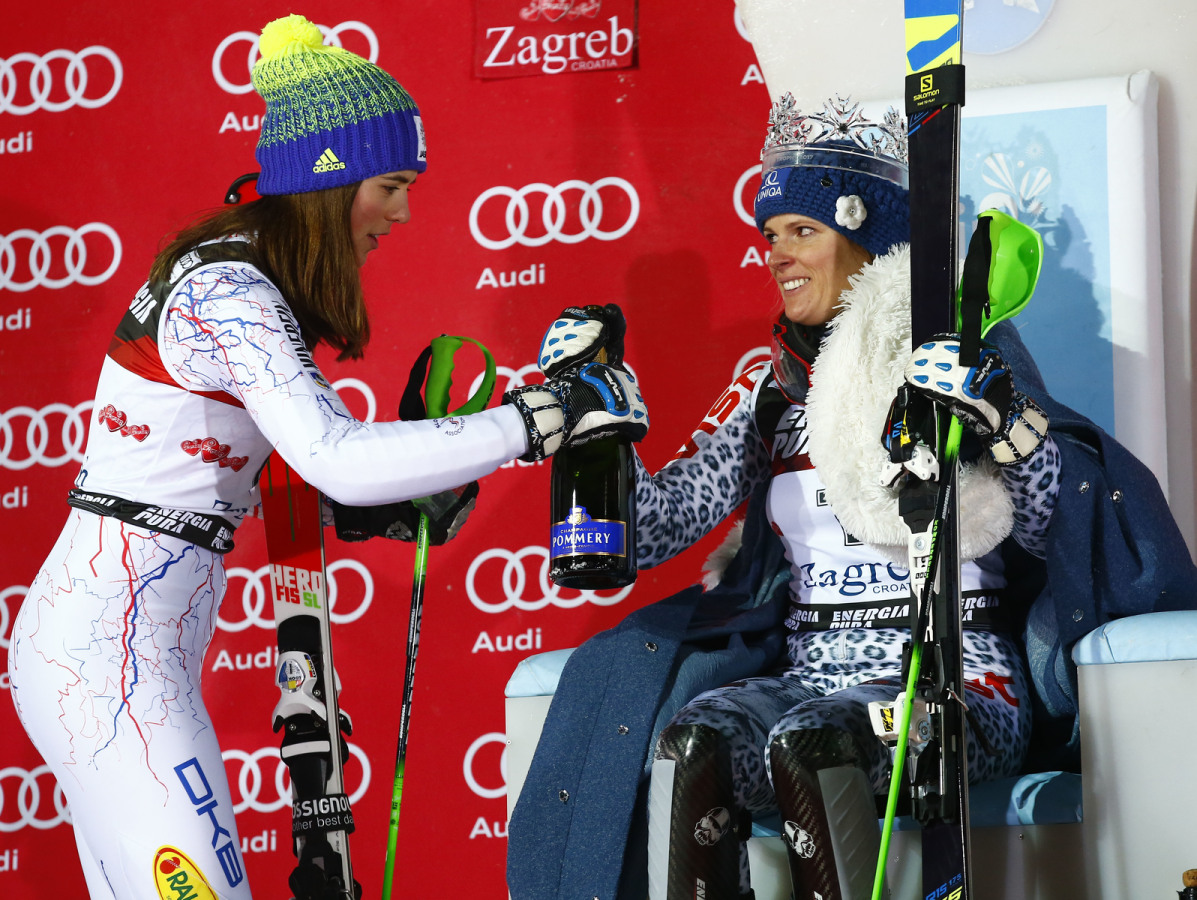 veronika velez-zuzulová, petra vlhová, lyžovanie, záhreb