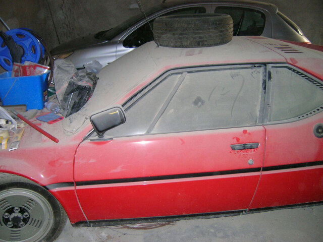 BMW M1 - objav v garáži