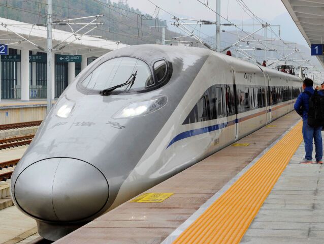 rýchlovlak, vlak, Čína, Harmony CRH 380A