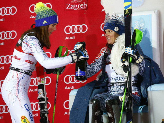 veronika velez-zuzulová, petra vlhová, lyžovanie, záhreb