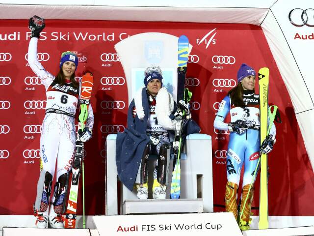 Veronika Velez-Zuzulová, Petra Vlhová, Záhreb, lyžovanie, Šárka Strachová
