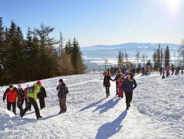 Vysoké Tatry, zimná turistika, zima, sneh, mráz,