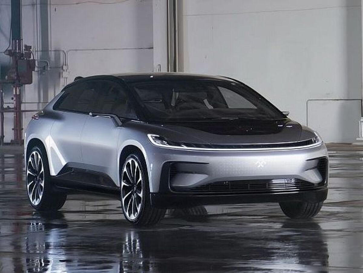 Faraday Future FF91 -  2017 koncept