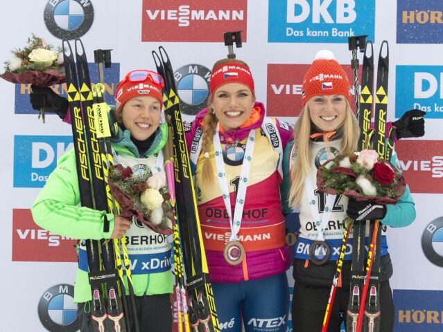 Koukalová, SP v biatlone, Dahlmeierová, Puskarčíková