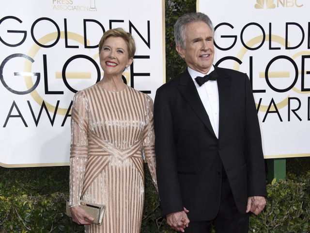 Herecký manželský pár Annette Bening a Warren Beatty.