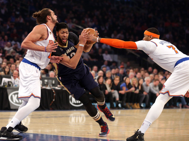 Anthony Davis, Joakim Noah, Carmelo Anthony