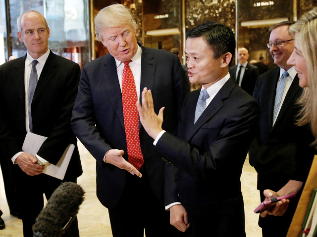 Donald Trump, Jacka Ma, Alibaba