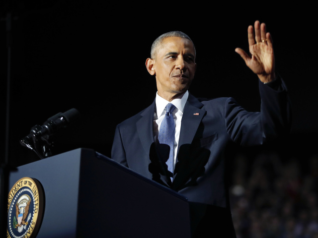 Obama, Barack Obama, rozlúčkový prejav,
