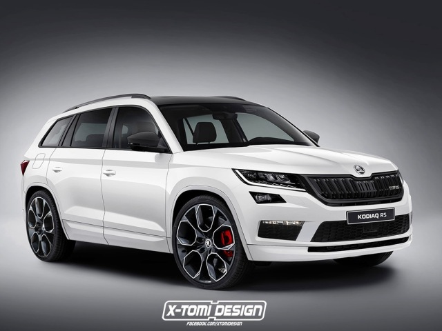 Škoda Kodiaq RS - ilustrácia