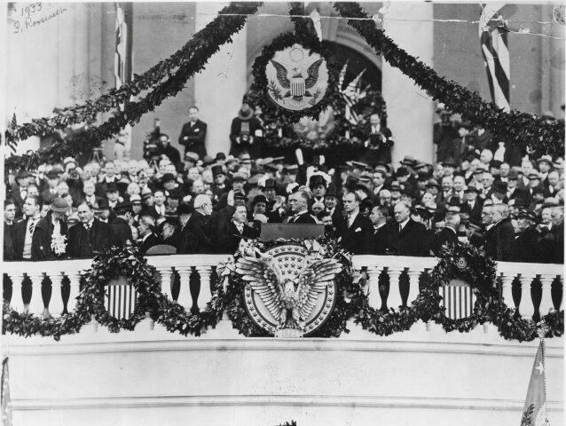 USA, inaugurácia, Franklin Delano Roosevelt