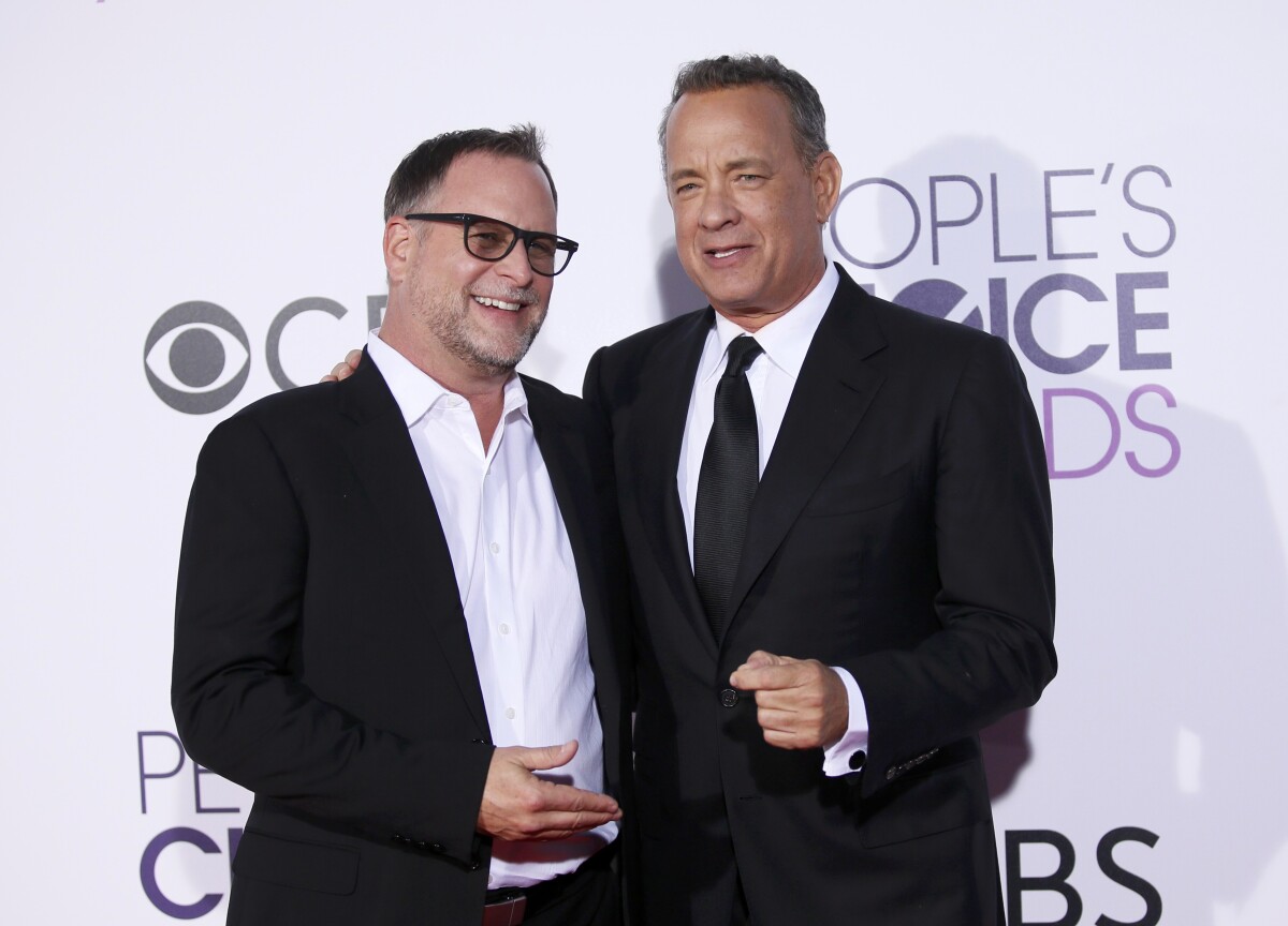 Herci Dave Coulier (vľavo) a Tom Hanks.