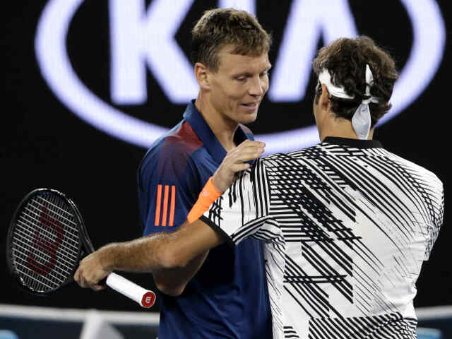 Tomáš Berdych, Roger Federer
