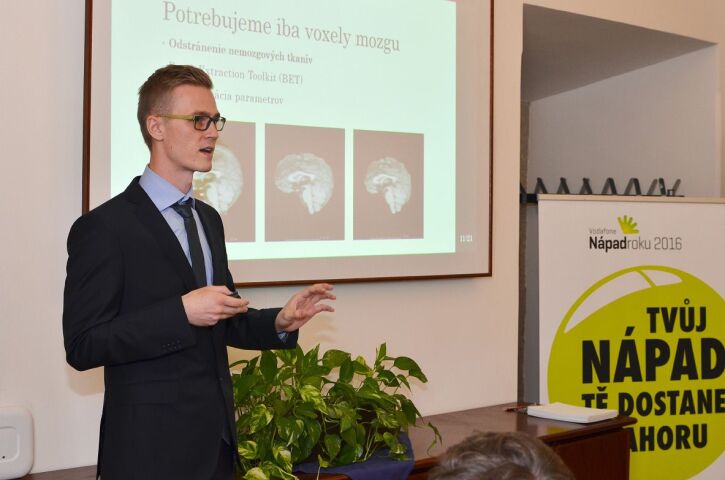 Martin Tamajka, študent, STU, výskumník
