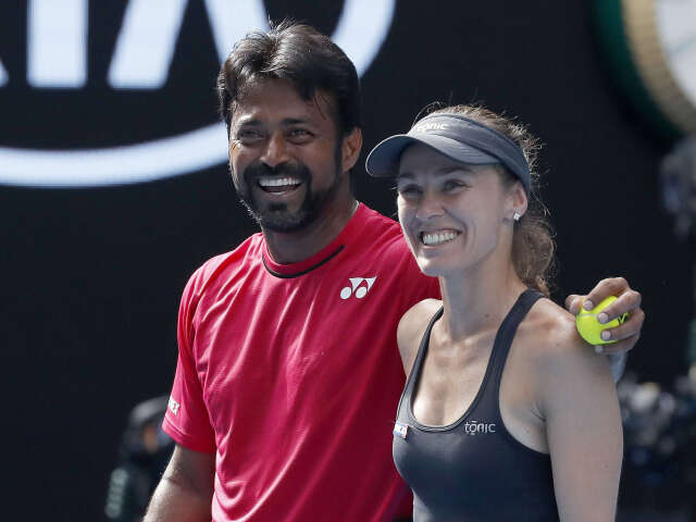 Martina Hingisová, Leander Paes