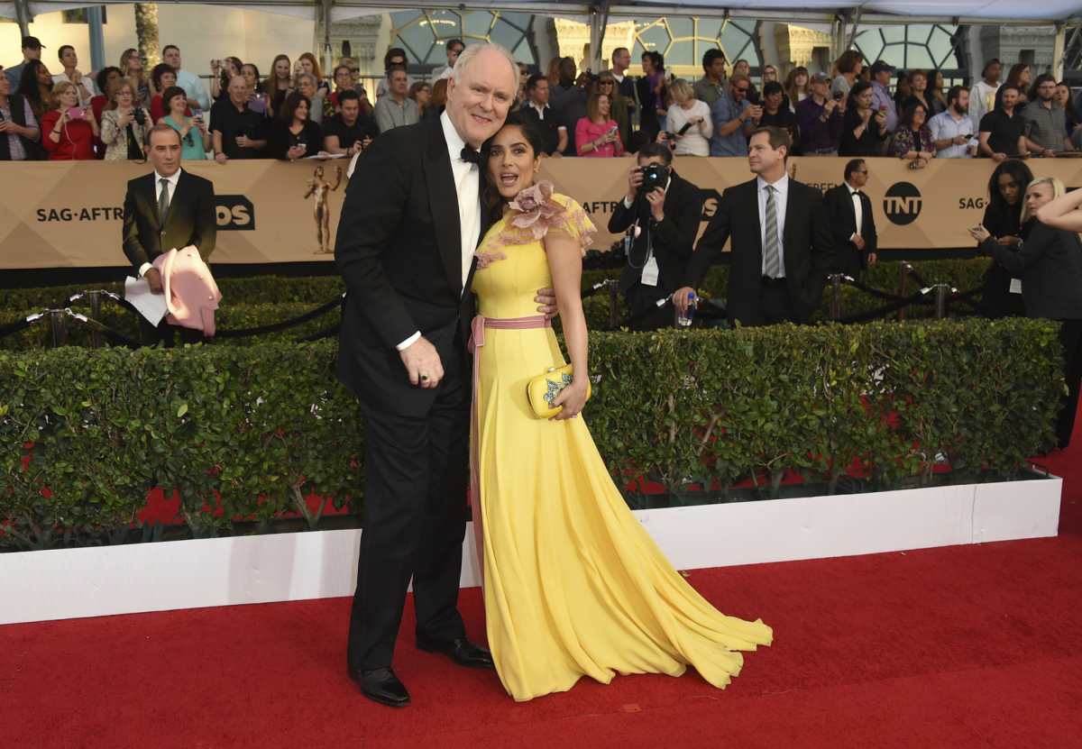 John Lithgow a herečka Salma Hayek