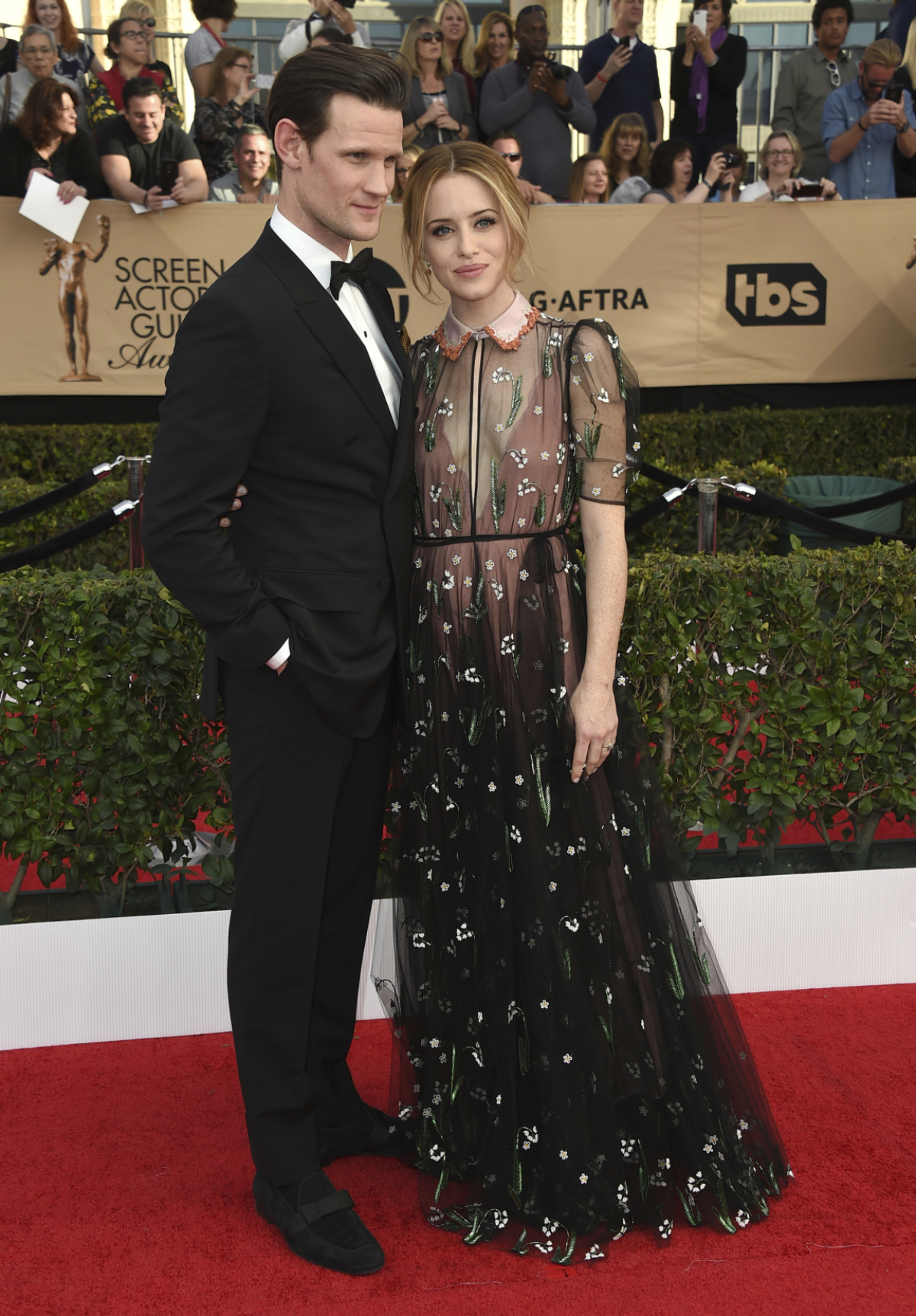 Matt Smith (vľavo) a Claire Foy