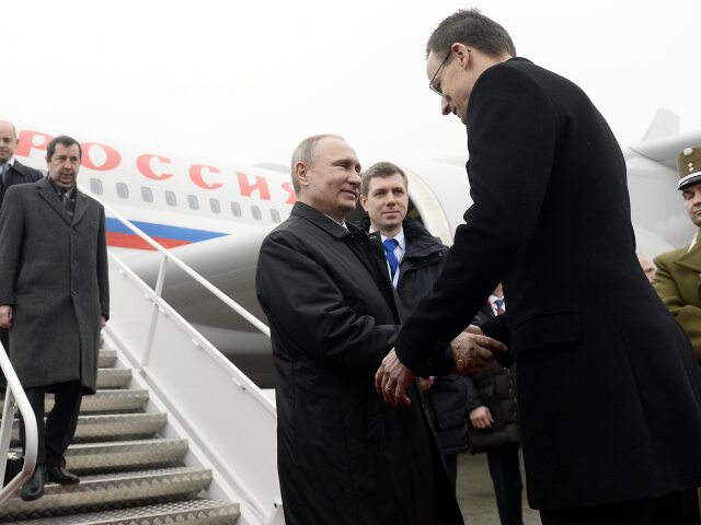 Putin, Szijjarto