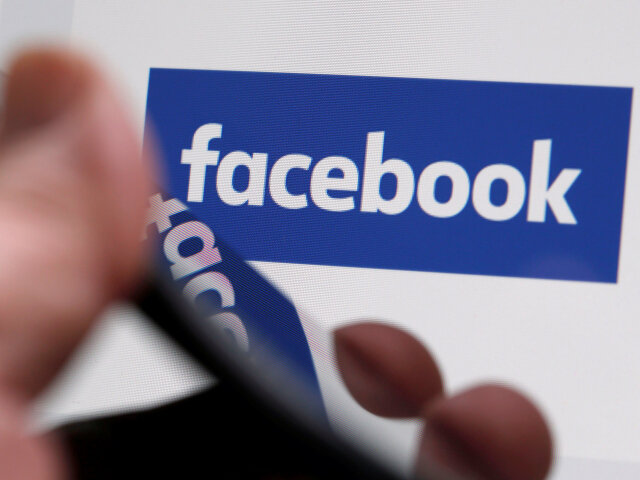 Facebook, logo, smartphone