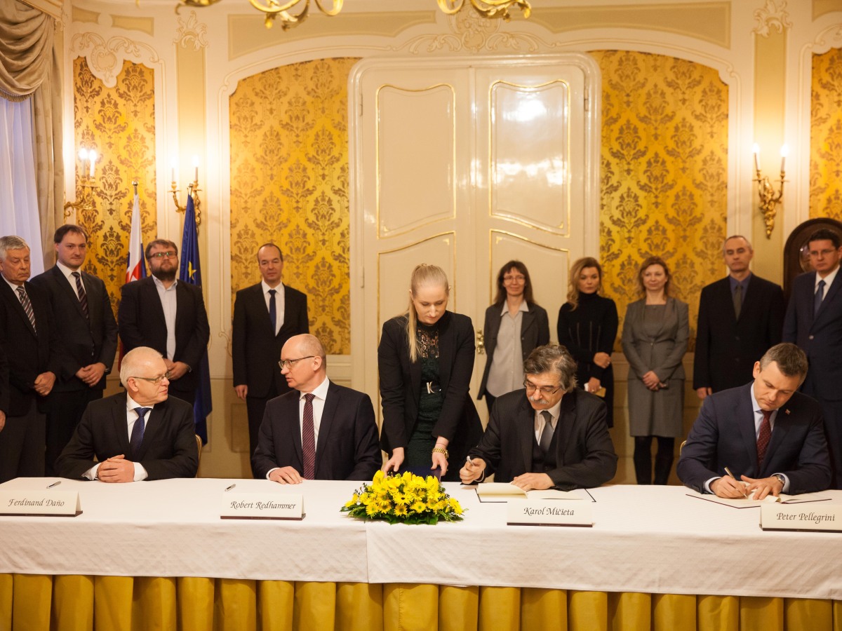 podpis memoranda, dano, redhammer, micieta, pellegrini