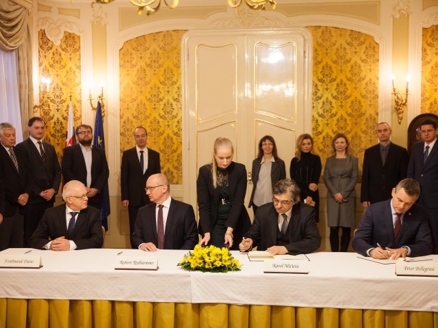 podpis memoranda, dano, redhammer, micieta, pellegrini