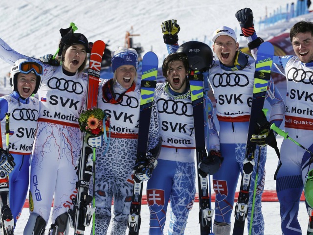 Tereza Jančová, Petra Vlhová, Veronika Velez-Zuzulová, Andreas Žampa, Adam Žampa, Matej Falat
