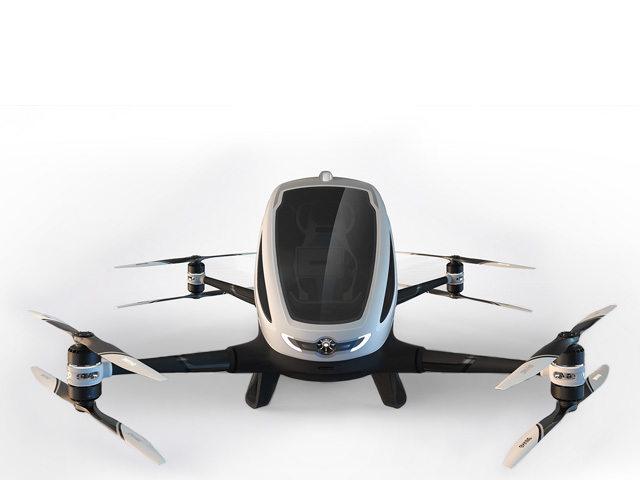 eHang 184, dron, bezpilotné lietadlo