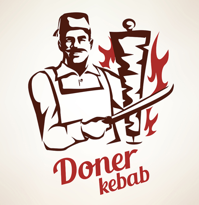 nemecko, doner kebab, klobása, jedlo