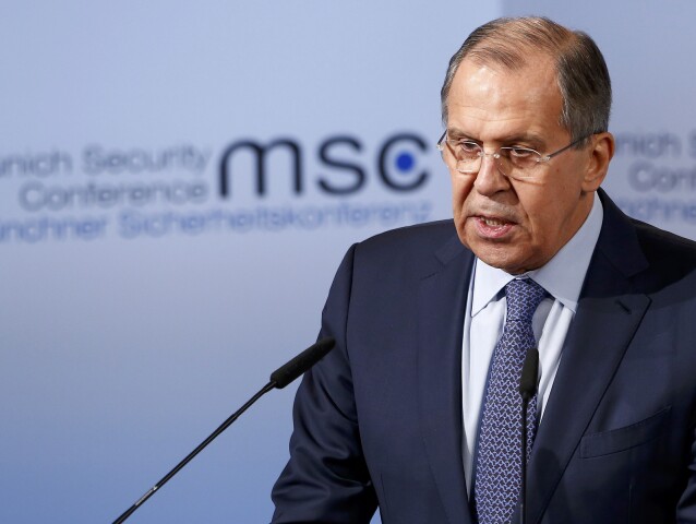 Sergej Lavrov, prejav, politik, Mníchov, NATO