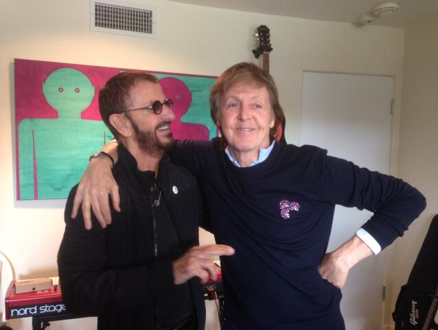 Ringo Starr Paul McCartney