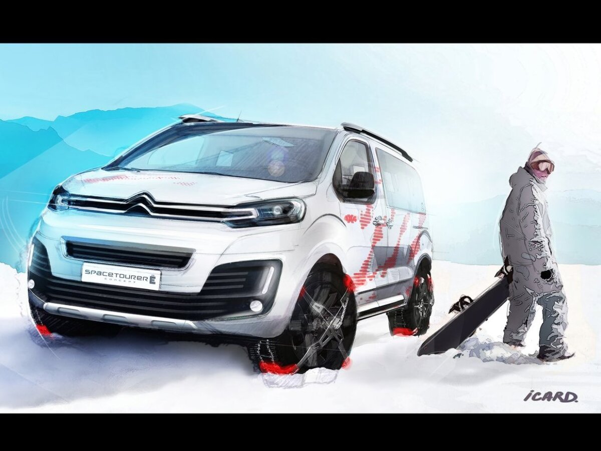 Citroën SpaceTourer 4x4 Ë Concept - 2017