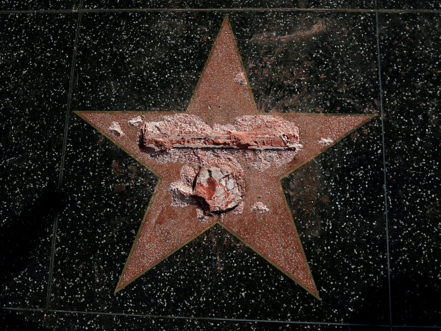 hviezda, Hollywood, Donald Trump, chodník slávy