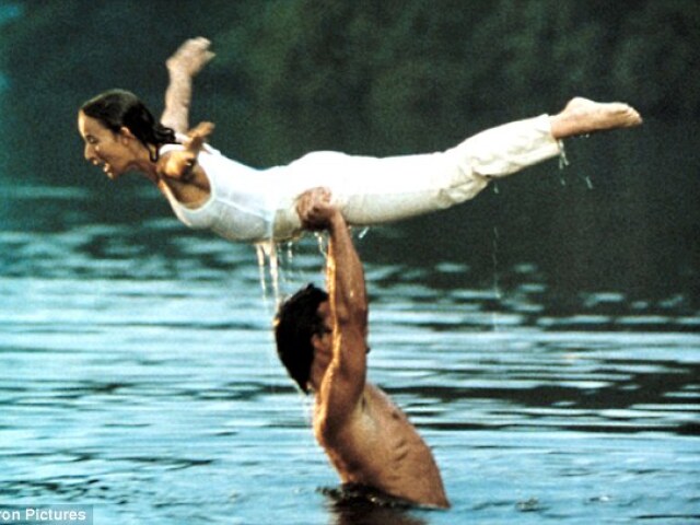 Patrick Swayze a Jennifer Grey