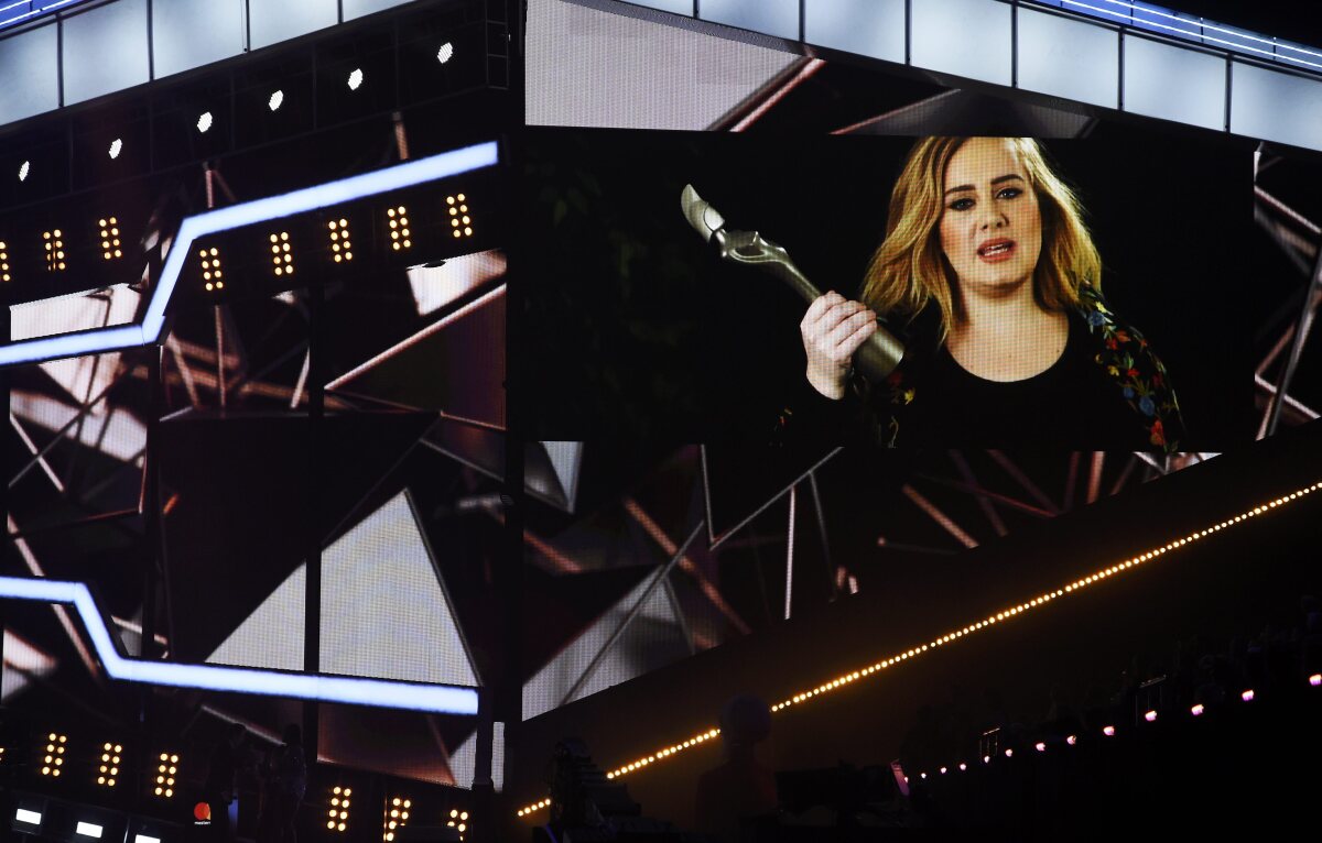 Brit Awards Adele