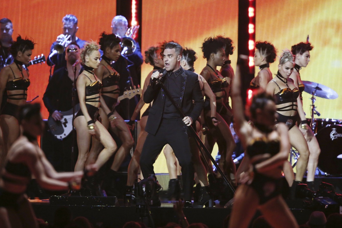 Brit Awards Robbie Williams