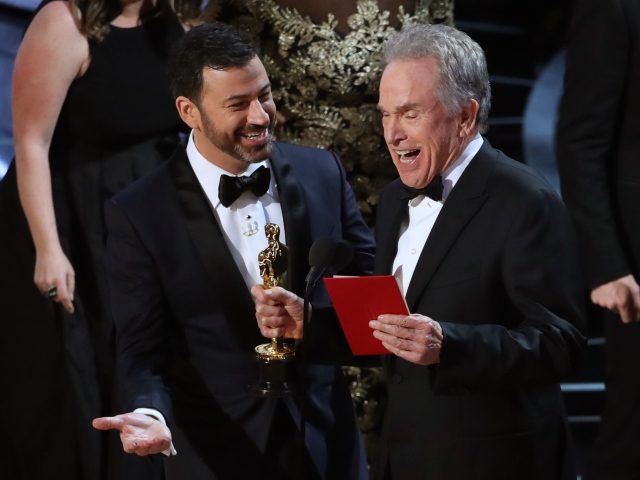 Jimmy Kimmel a Warren Beatty