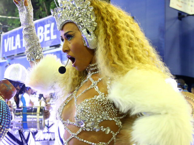 karneval, Rio de Janeiro, Brazília, kostýmy,