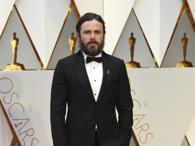 Nominovaný herec Casey Affleck.