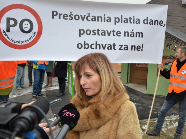 primátorka prešova, obchvat prešova, andrea turčanová